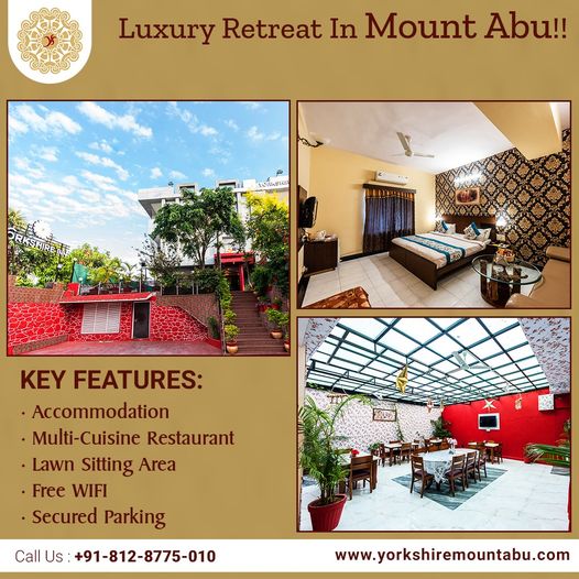 Best Hotels in Mount Abu - Yorkshire Mount Abu ,Mount Abu,Rajasthan,India,Tours & Travels,Hotels & Resorts